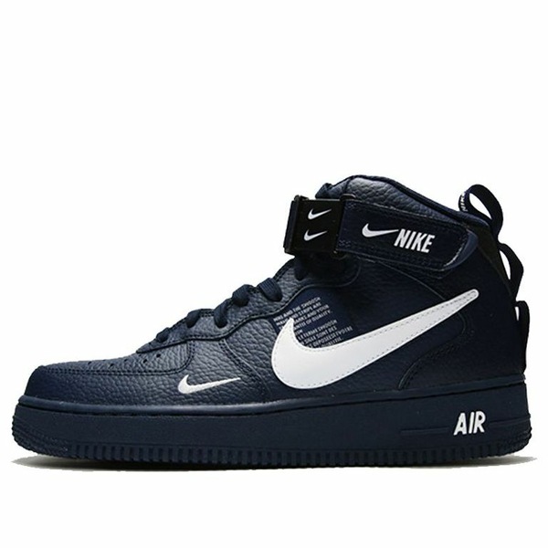 Nike ナイキ メンズ スニーカー  【Nike Air Force 1 \u002707 Mid LV8 \u0027Navy\u0027 804609-403】  大きさ US_6.5(24.5糎)