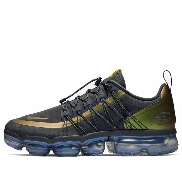 Nike ナイキ メンズ スニーカー 【Nike Air VaporMax Utility 'Dark Grey Amarillo' AQ8810-008】 サイズ US_8.5(26.5cm)|asty