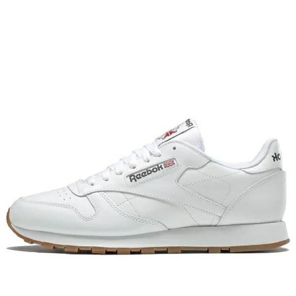 Reebok リーボック メンズ スニーカー 【Reebok Classic Leather 'Intense White Gum' 49799】 サイズ US_9.5(27.5cm)｜asty