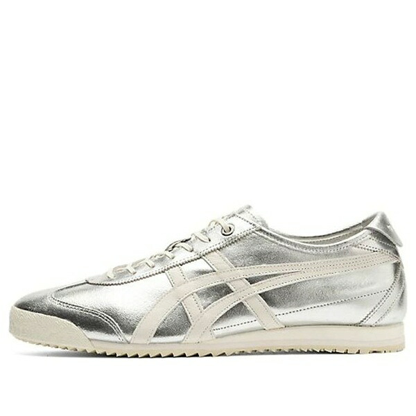Onitsuka Tiger オニツカタイガー メンズ スニーカー  【Onitsuka Tiger Mexico 66 SD  \u0027Cream Silver\u0027 1183B955-020】  大いさ US_M_13