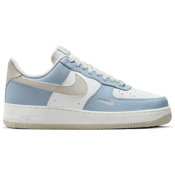 Nike ナイキ レディース スニーカー  【Nike Air Force 1 Low Light Armory Blue Mini Swoosh (Women)】  サイズ US_W_10.5 Light Armory Blue/Light Bone/Summit White