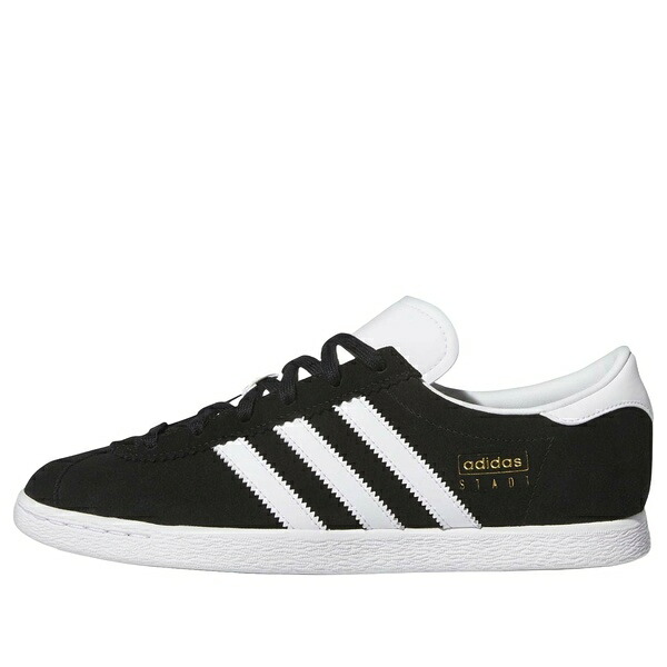 adidas アディダス メンズ スニーカー  【adidas Stadt \u0027Black White Gold\u0027 JI1882】  大きさ US_8.5(26.5糎)