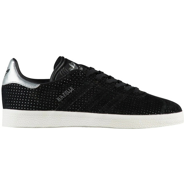 adidas アディダス レディース スニーカー  【adidas Gazelle Core Black Silver Metallic (Women)】  サイズ US_5.5(22.5cm) Core Black/Core Black/Silver Metallic