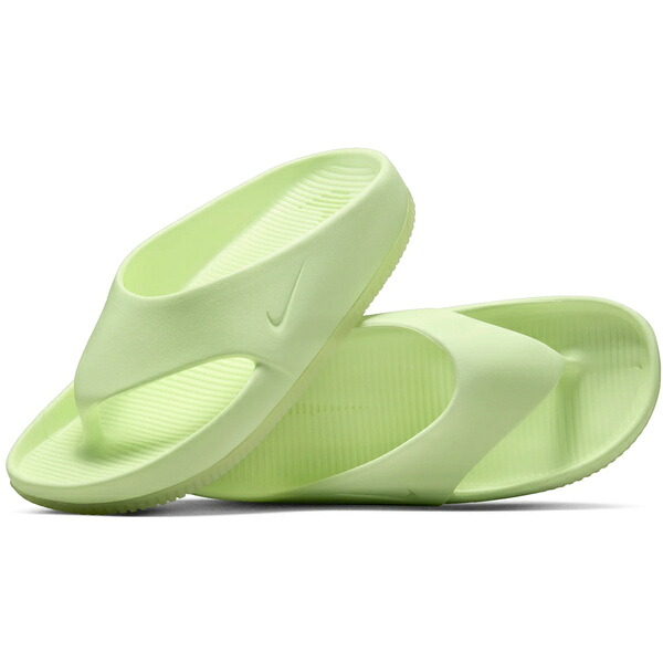 Nike ナイキ レディース スニーカー  【Nike Calm Flip Flop Barely Volt (Women\u0027s)】  大いさ US_9(26.0糎) Barely Volt/Barely Volt/Barely Volt スニーカー-靴-レディース靴