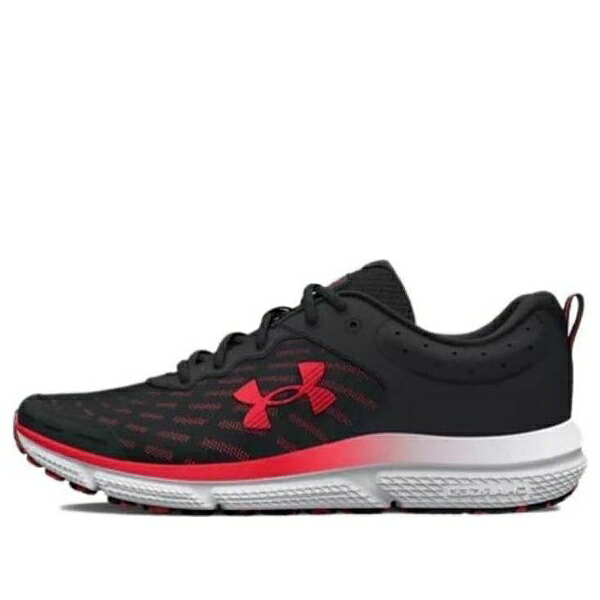 Under Armour アンダーアーマー メンズ スニーカー 【Under Armour Charged Assert 10 'Black Red' 3026175-006】 サイズ US_7.5(25.5cm)|asty