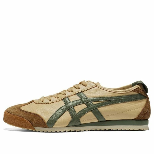 Onitsuka Tiger オニツカタイガー メンズ スニーカー 【Onitsuka Tiger Mexico 66 NM 'Beige Grass Green' 1183C319-250】 サイズ US_5.5(23.5cm)|asty