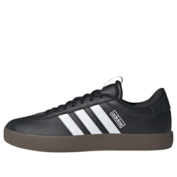 adidas アディダス メンズ スニーカー  【adidas VL Court 3.0 \u0027Black White Gum\u0027 ID6286】  大きさ US_8(26.0糎)