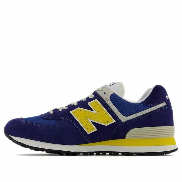 New Balance ニュー平衡にする メンズ スニーカー  【New Balance 574 \u0027Navy Yellow\u0027 ML574OR2】  大きさ US_9(27.0糎)