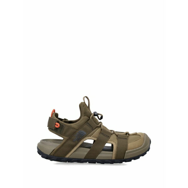 北の方人間の顔 メンズ サンダル シューズ Explore camp sandals  Green