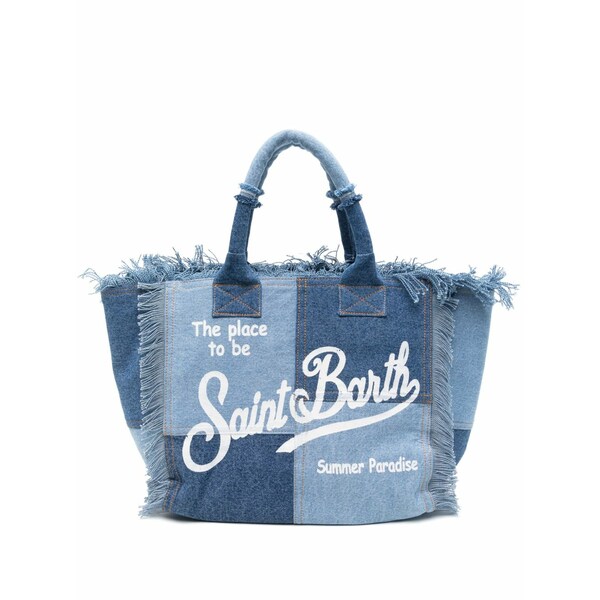 エムシーツーセイントバース レディース トートバッグ バッグ Vanity tote bag Blue｜asty 45,370円