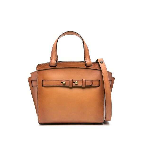 オフィチーネ クリエイティブ レディース トートバッグ バッグ Saddle 009 leather tote bag Brown