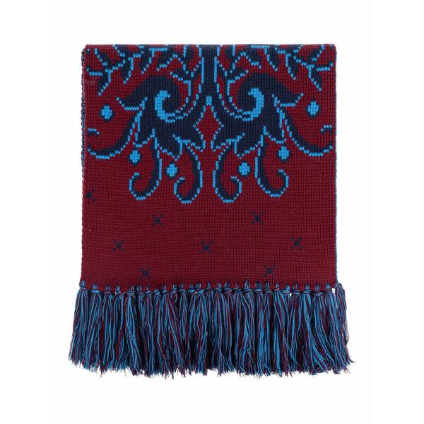 エトロ レディース えり巻き・袈裟・えり巻き 付属物 Wool scarf Red