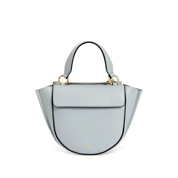 ワンドラー レディース トートバッグ バッグ Handle leather tote bag Blue