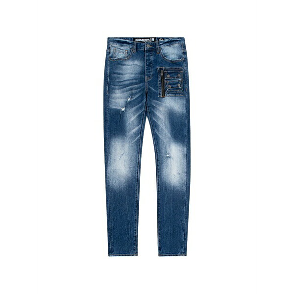 ビリオネアボーイズクラブ メンズ デニムパンツ ボトムス Voyager jeans Blue|asty