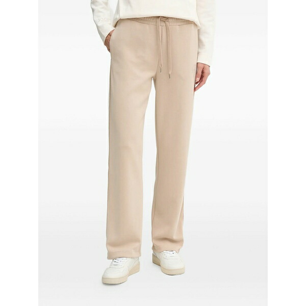 ジョープ レディース 心地好いズボン下 ボトムス Tesha stripe-detail track pants Neutrals