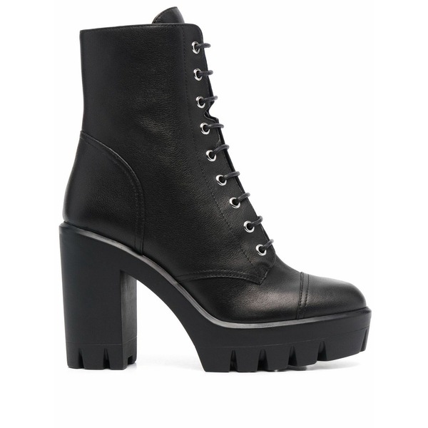 ジュゼッペザノッティ レディース ブーツ シューズ Block-heel ankle boots Black