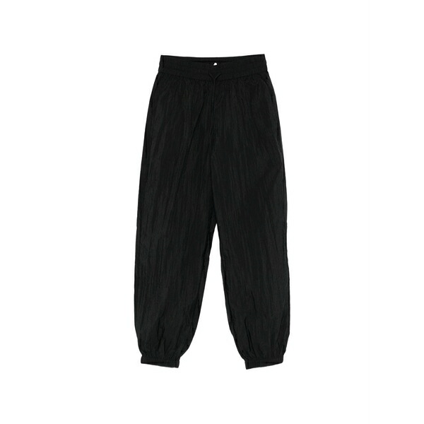 コー レディース カジュアルパンツ ボトムス Drawstring trousers Black|asty