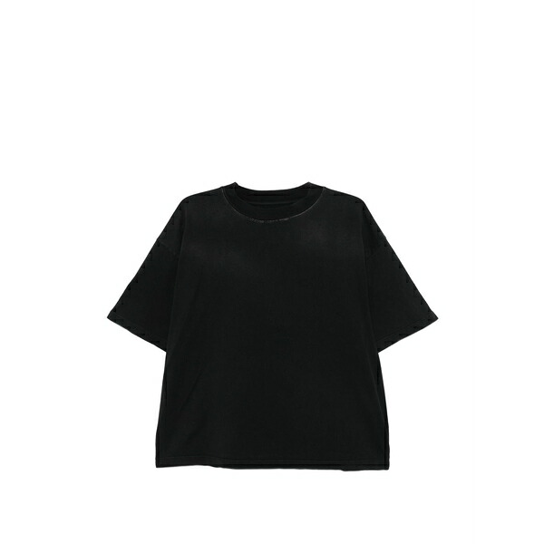 パウラ メンズ プルオーバー トップス Aura t-shirt Black