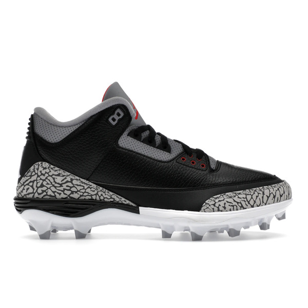 Jordan ジョーダン メンズ スニーカー  【Jordan 3 Mid Retro TD Black Cement】  サイズ US_M_16 Black/Fire Red/Cement Grey/White