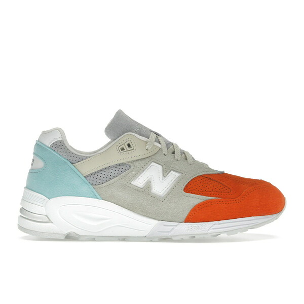 New Balance ニュー平衡にする メンズ スニーカー  【New Balance 990v2 Kith Cyclades (without Socks)】  大いさ US_11.5(29.5珊) Rust/Parchment メンズ靴-スニーカー
