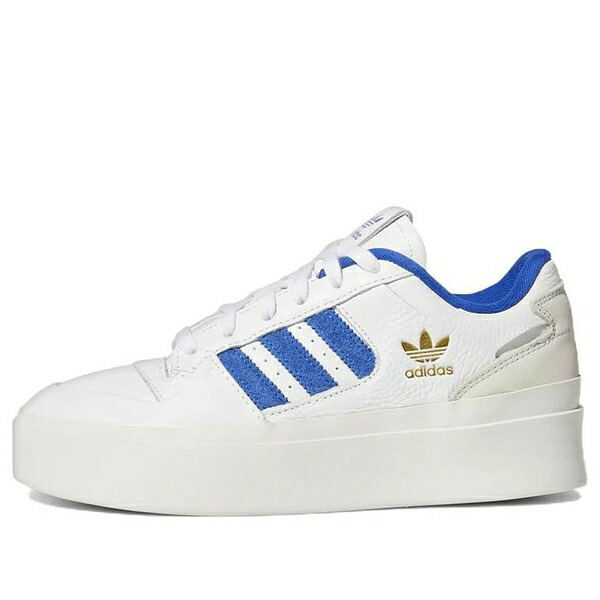 adidas アディダス レディース スニーカー  【(WMNS) adidas Forum Bonega Shoes \u0027Cloud White / Royal Blue\u0027 GX4414】  大きさ US_7.5(24.5糎)