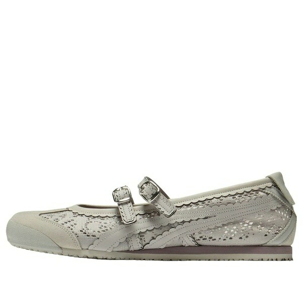 Onitsuka Tiger オニツカタイガー レディース スニーカー 【(WMNS) Onitsuka Tiger Mexico 66 TGRS 'Oyster Grey' 1182A705-020】 サイズ US_8(25.0cm)|asty