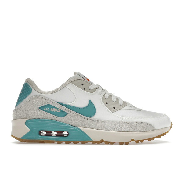 Nike ナイキ メンズ スニーカー 【Nike Air Max 90 Golf Sail Washed Teal】 サイズ US_12(30.0cm) Sail/Washed Teal/Gum｜asty