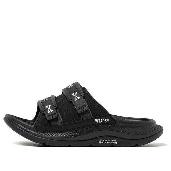 HOKA ONE ONE ホカオネオネ メンズ スニーカー 【HOKA ONE ONE x WTAPS ORA Luxe 'Black' 241DZ43D-FW02S-BLK】 サイズ US_12(30.0cm)|asty