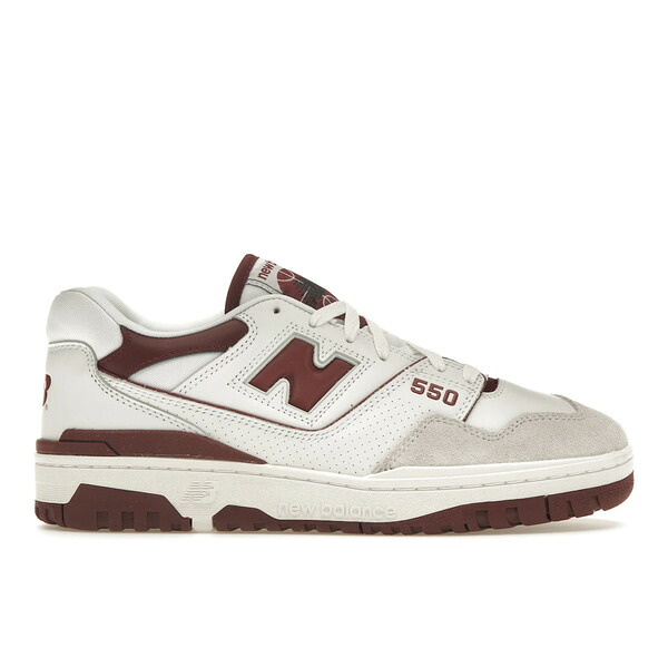 New Balance ニュー平衡にする メンズ スニーカー  【New Balance 550 Sea Salt Burgundy】  大いさ US_5.5(23.5糎) Sea Salt/Burgundy