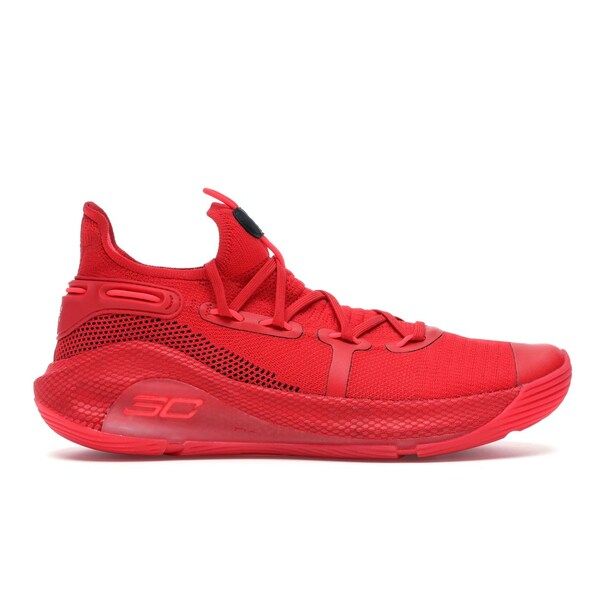 Under Armour アンダーアーマー メンズ スニーカー  【Under Armour Curry 6 Red】  大きさ US_11.5(29.5珊) Red/Black-Rage Red