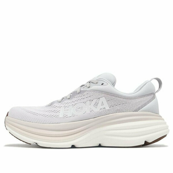 HOKA ONE ONE ホカオネオネ メンズ スニーカー  【HOKA ONE ONE Bondi 8 \u0027Lunar Rock\u0027 1123202-LRNC】  大いさ US_8(26.0糎) 靴-スニーカー-メンズ靴