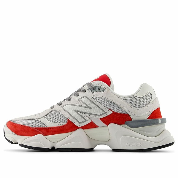 New Balance ニュー平衡にする メンズ スニーカー  【New Balance 9060 \u0027Grey Reflection True Red\u0027 U9060JBE】  大きさ US_M_4.5