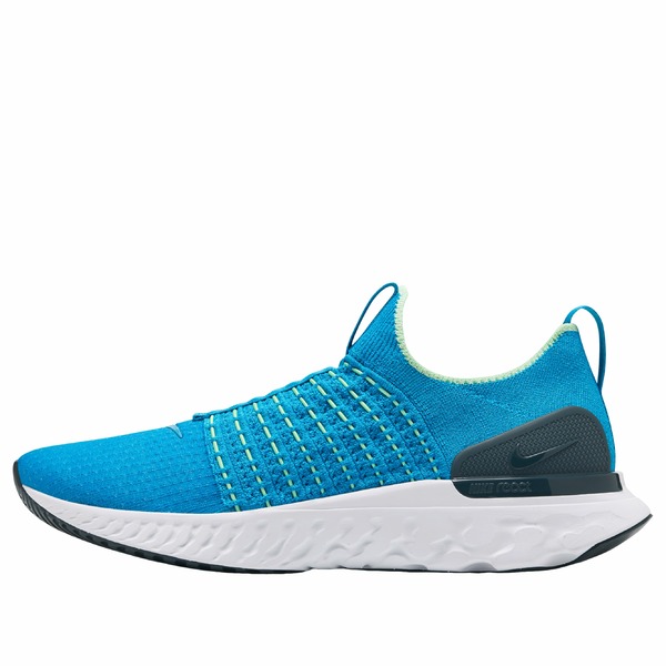 Nike ナイキ メンズ スニーカー  【Nike React Phantom Run Flyknit 2 \u0027Blue Orbit Vapor Green\u0027 CJ0277-402】  大きさ US_7(25.0糎)