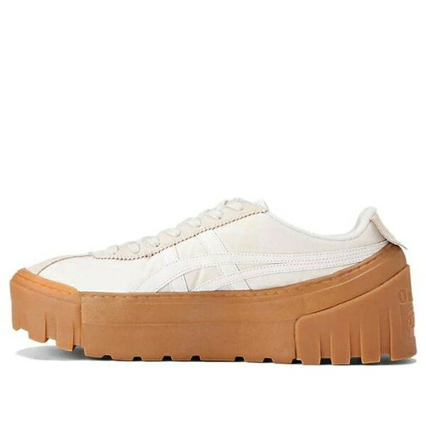 Onitsuka Tiger オニツカタイガー メンズ スニーカー  【Onitsuka Tiger Delegation Chunk \u0027White Brown\u0027 1183A585-104】  大いさ US_6(24.0糎) スニーカー-メンズ靴-靴