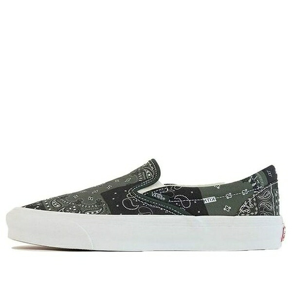 Vans バンズ メンズ スニーカー  【Vans Kith x Vault OG Classic Slip-On LX Bandana - Scarab VN0A45JK6CF】  サイズ US_8(26.0cm)