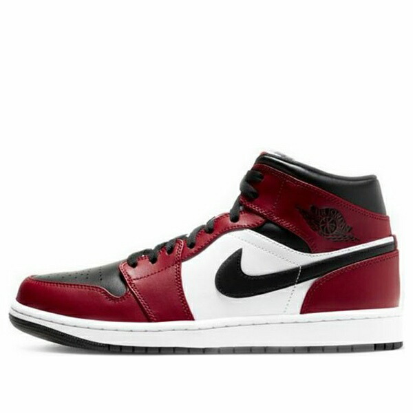 楽天市場】NIKE AIR JORDAN 1 MID 【CHICAGO BLACK TOE】 ナイキ エア