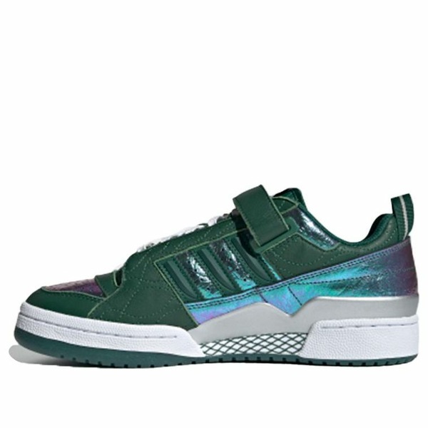 adidas アディダス メンズ スニーカー  【adidas Forum Low Shoes \u0027Green Purple\u0027 H04198】  大きさ US_5.5(23.5糎)