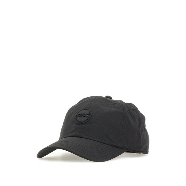 コルマール メンズ 帽子 アクセサリー Logo-patch touch-strap baseball cap Black｜asty