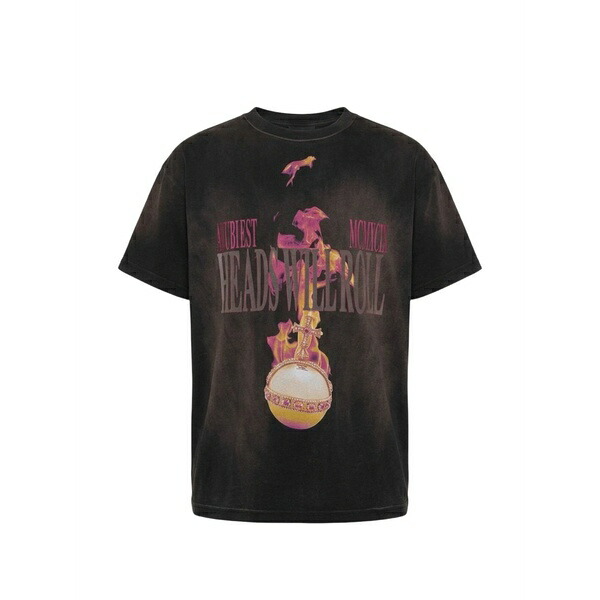 スビ メンズ Tシャツ トップス H.w.r sid sun-faded t-shirt Black｜asty