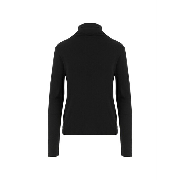 ヴィンス レディース ニット&セーター アウター High-neck long-sleeve sweater Black｜asty