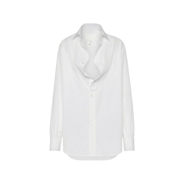 マルタンマルジェラ レディース シャツ トップス Long-sleeves shirt White|asty