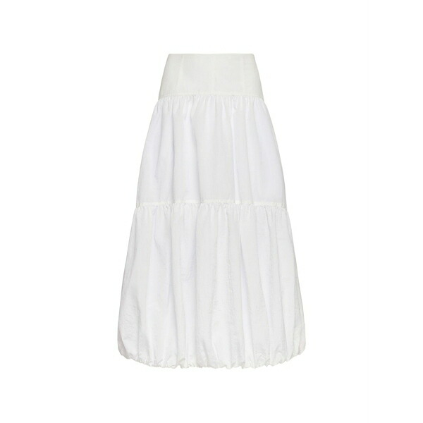 サンクアセプト レディース スカート ボトムス Blythe tiered skirt White｜asty 82,390円