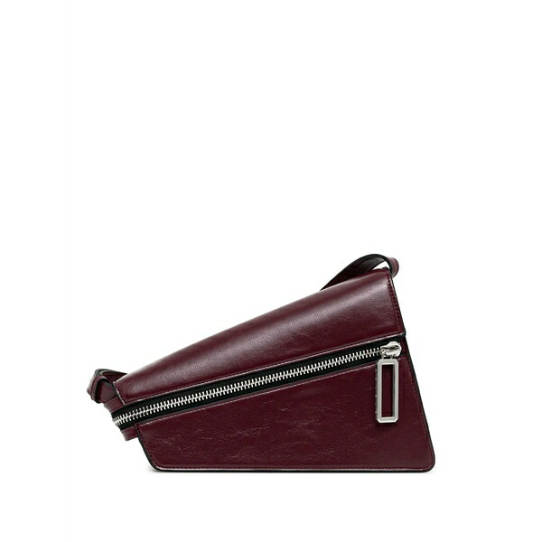 シスレー レディース ショルダーバッグ バッグ Small zip-detail cross body bag Red|asty
