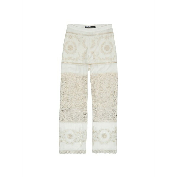 ビンバ イ ローラ レディース カジュアルパンツ ボトムス Lace embroidered flared trousers Neutrals｜asty 88,440円
