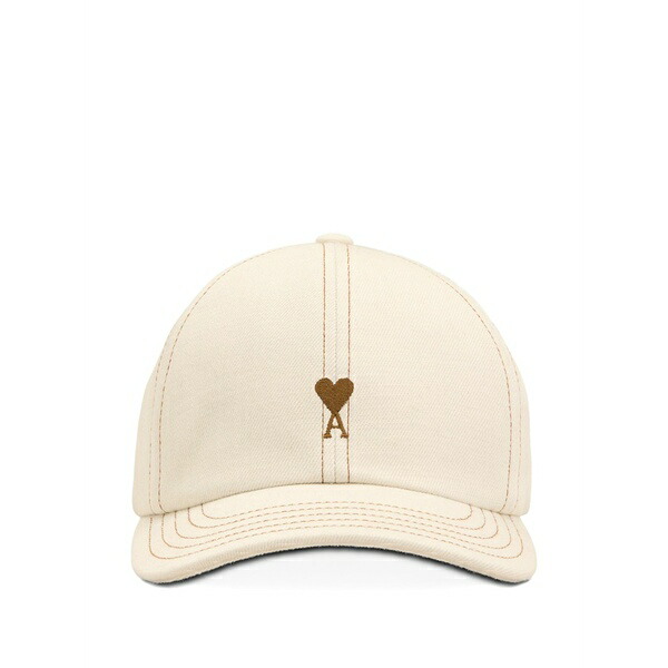 アミ メンズ 帽子 アクセサリー Cotton cap Neutrals|asty