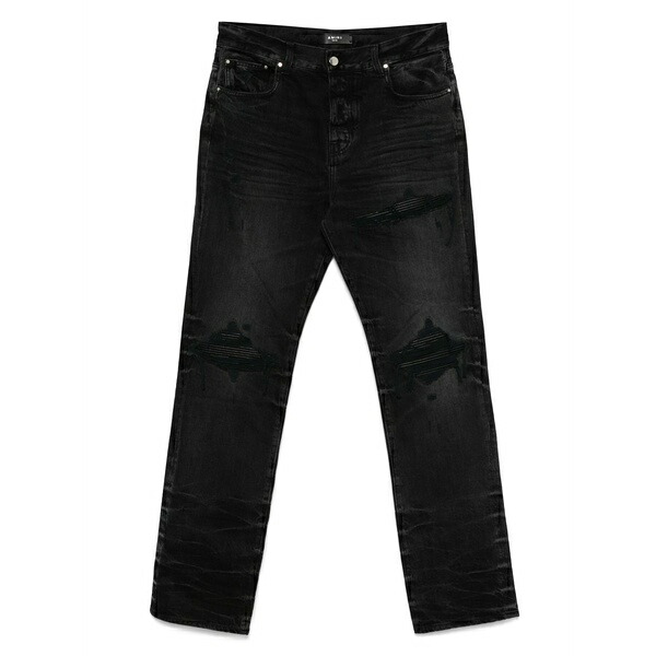 アミリ メンズ デニムパンツ ボトムス Mx1 cotton straight jeans Black｜asty