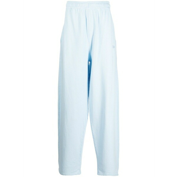 ゲーエムベーハー メンズ カジュアルパンツ ボトムス Ahmed logo-embroidered track pants Blue｜asty