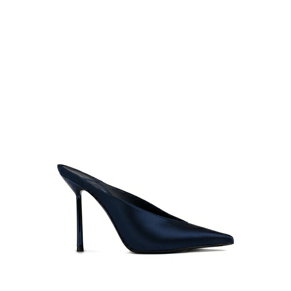 ル シラ レディース サンダル シューズ 100mm clivage mules Blue｜asty