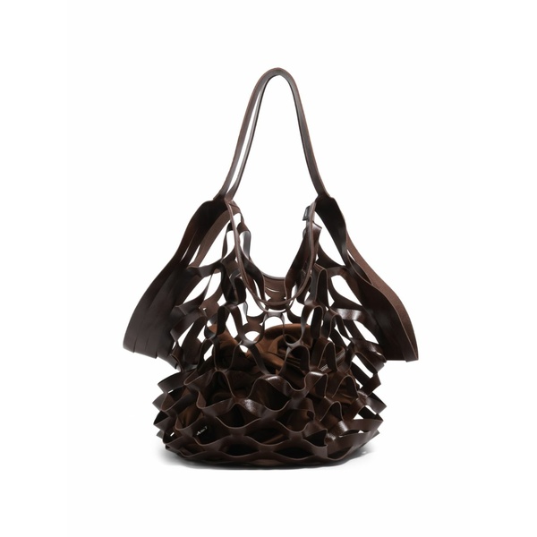 ビンバ イ ローラ レディース ショルダーバッグ バッグ Cala leather shoulder bag Brown｜asty