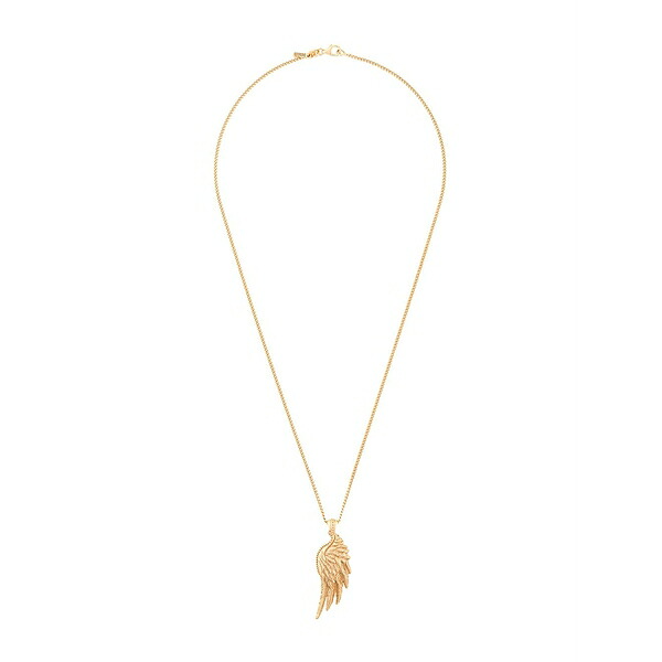 エマニュエレ ビコッキ レディース ネックレス・チョーカー・ペンダントトップ アクセサリー Gold wing pendant necklace Gold｜asty